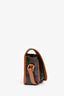 Celine 2020 Brown Triomphe Canvas/Leather Folco Crossbody