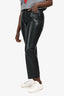 Nanushka Black Vegan Leather Pants Size L