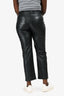 Nanushka Black Vegan Leather Pants Size L