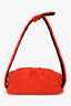 Bottega Veneta Orange Nylon The Pouch