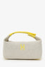 Hermès Beige/Yellow Canvas Bride-A-Brac Small Case