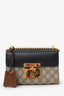 Gucci Black Guccissima Leather Small Padlock Bag