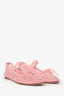 Raplo Randall Pink Mesh Crystal Embellished Balled Flats Size 7.5