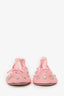 Raplo Randall Pink Mesh Crystal Embellished Balled Flats Size 7.5