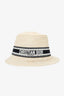 Christian Dior White Dioresort Small Brim Hat