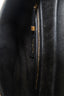 Christian Dior Black Leather Saddle Bag With Strap