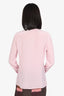 The Kooples Baby Pink Silk Button Down Blouse Size 1