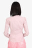 Fleur Du Mal Pink Sweetheart Neck Shirt Size 6