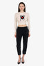 Louis Vuitton Black Wool Pants Size 38