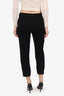 Louis Vuitton Black Wool Pants Size 38