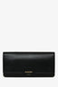 Burberry Black Leather Wallet Crossbody Bag