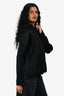 Issey Miyake Pleats Please Black 'Fluffy Basics Hoodie' Size 4