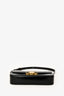 Celine Black Leather Claude Triomphe Shoulder Bag