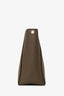 Celine Taupe Leather Small 'Seau Sangle' Bucket Bag