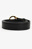 Gucci Black Leather GG Interlocking Belt Size 95/38