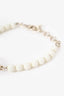 Pre-Loved Chanel™ 2023 Strass/Resin Beads CC Station Bracelet