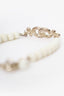 Pre-Loved Chanel™ 2023 Strass/Resin Beads CC Station Bracelet