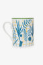 Hermès White/Blue A Walk in the Garden Mug