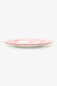 Christian Dior Burgundy Toile de Jouy Tiger Dessert Plate