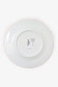 Christian Dior Burgundy Toile de Jouy Tiger Dessert Plate