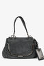 Dolce & Gabbana Grey Suede 'Miss Sleek' Shoulder Bag