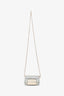 Jimmy Choo Silver/Gold Glitter 'Mini Caro' Shoulder Bag