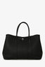Hermès Black Negonda Leather Garden Party 30