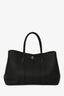 Hermès Black Negonda Leather Garden Party 30