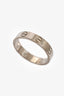 Cartier 18K White Gold Love Ring Small Model 50