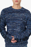 Hermès Blue Wool/Cashmere Knit Sweater Size L Mens