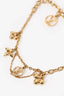 Louis Vuitton Gold Tone Blooming Supple Bracelet