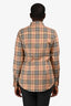 Burberry Cotton Nova Check Long Sleeve Shirt Size 8