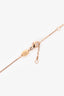 Chaumet Rose Gold Onyx 'Link Games' Necklace