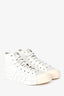 Y-3 White Nizza High Top Sneakers Size 8.5