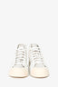 Y-3 White Nizza High Top Sneakers Size 8.5