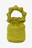 Ganni Green Satin Top Handle Bag