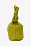 Ganni Green Satin Top Handle Bag
