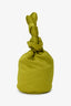 Ganni Green Satin Top Handle Bag