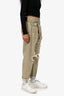 R13 Light Green Crossover Jeans Size 26