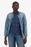 Maison Margiela Blue Distressed Edge Denim Jacket Size 38