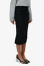 Rick Owens 2016 Black Cotton Skirt Size 4