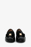 Salvatore Ferragamo Black Patent 'Scotty' Loafers Size 6.5
