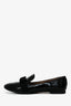 Salvatore Ferragamo Black Patent 'Scotty' Loafers Size 6.5