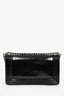 Pre-Loved Chanel™ 2012 Black Patent Leather Medium Reverso Boy Bag SHW