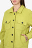 Joie Lime Green Wool Shacket Size M