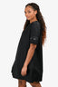 Prada 2020 Re-Nylon Short Sleeve Mini Dress Size 44 with Detachable Pouch