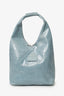 MM6 Maison Margiela Blue Triangle Japanese Shoulder Bag
