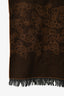 Vivienne Westwood Brown Wool Scarf