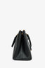 Prada Black Saffiano Leather Double Zip Tote