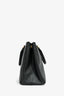 Prada Black Saffiano Leather Double Zip Tote